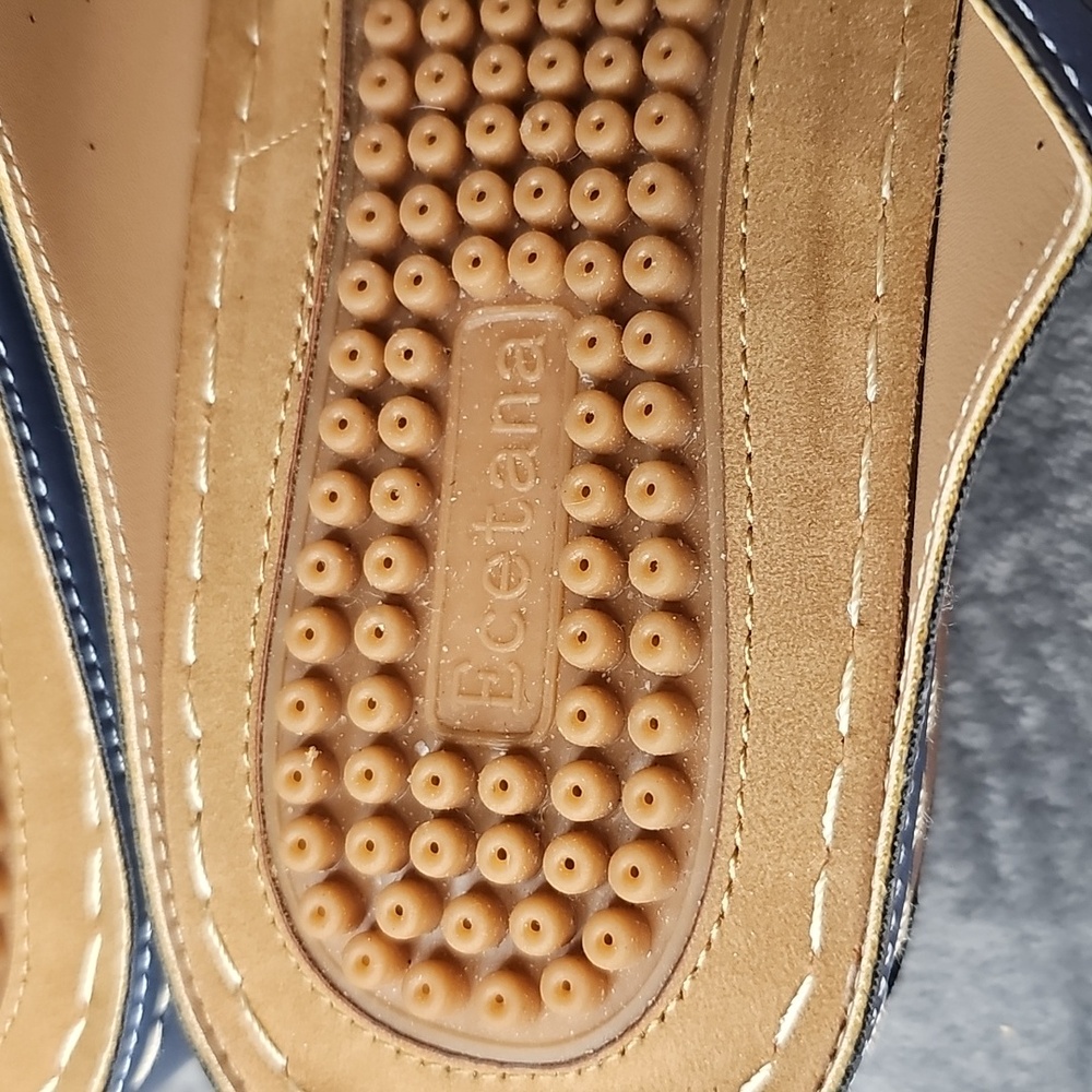 Ecetana lightweight blue and Tan Sandals Size 42 - Picture 3 of 6